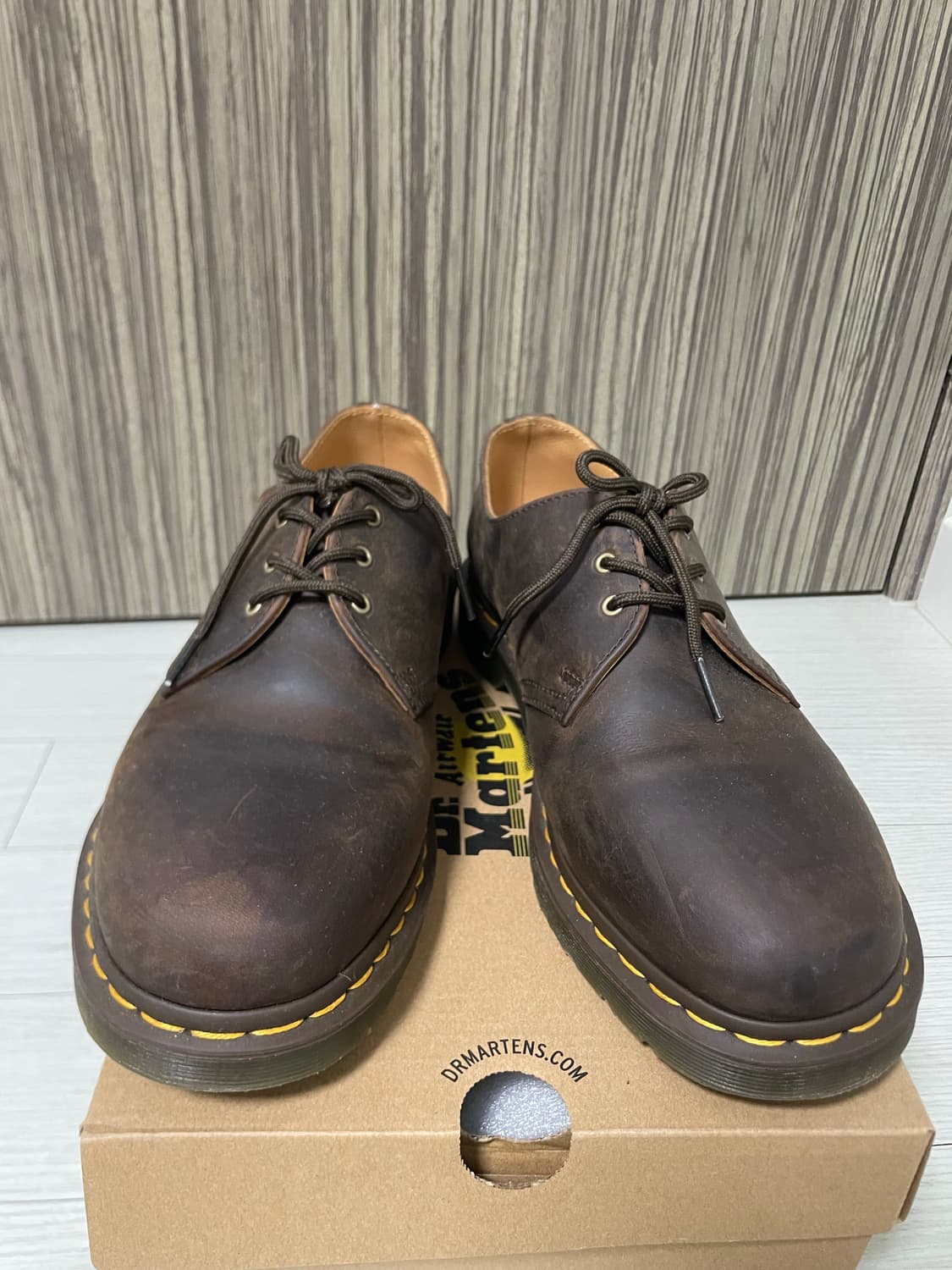 [290] 닥터마틴 1461 크레이지호스 빈티지브라운 상품이미지1