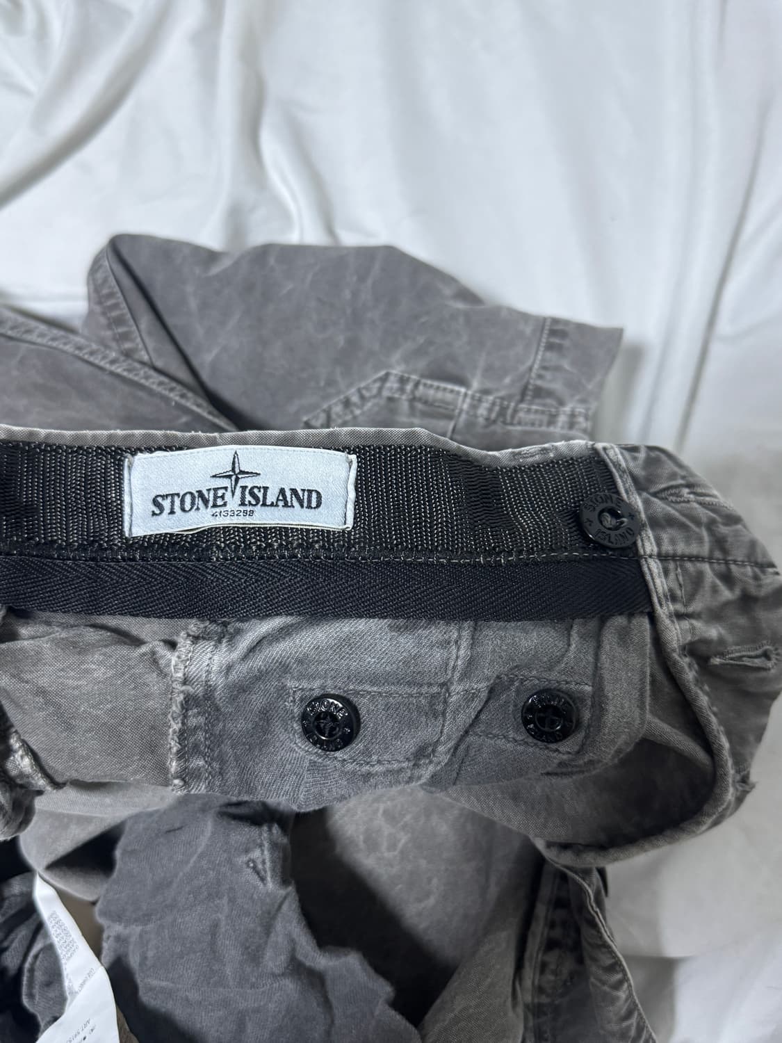 13fw 스톤아일랜드 워싱 카고 팬츠 상품이미지8