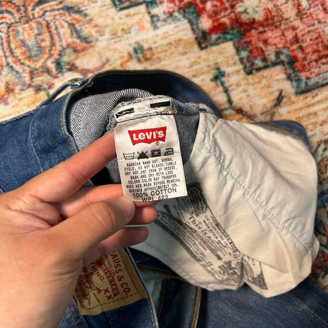 [38/32] 00s 리바이스 501 데님팬츠 상품이미지7