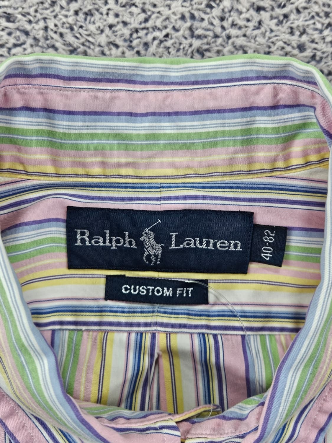 폴로랄프로렌 크롭 커스텀 멀티스트라이프 셔츠 ( S추정 ) / 11664 상품이미지9