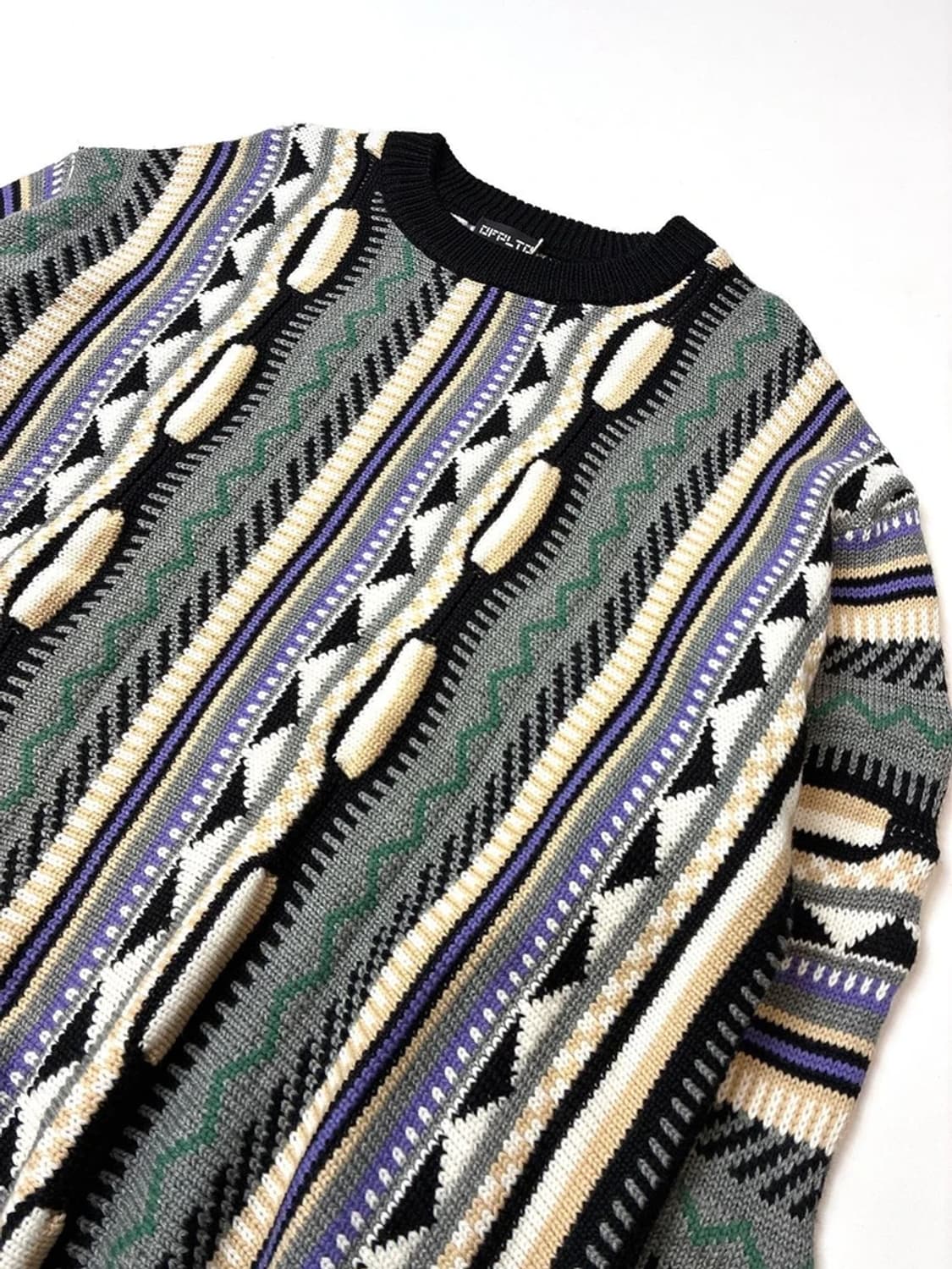 OFPLTO 올드스쿨 3D 케이블 니트 PN5137 상품이미지2