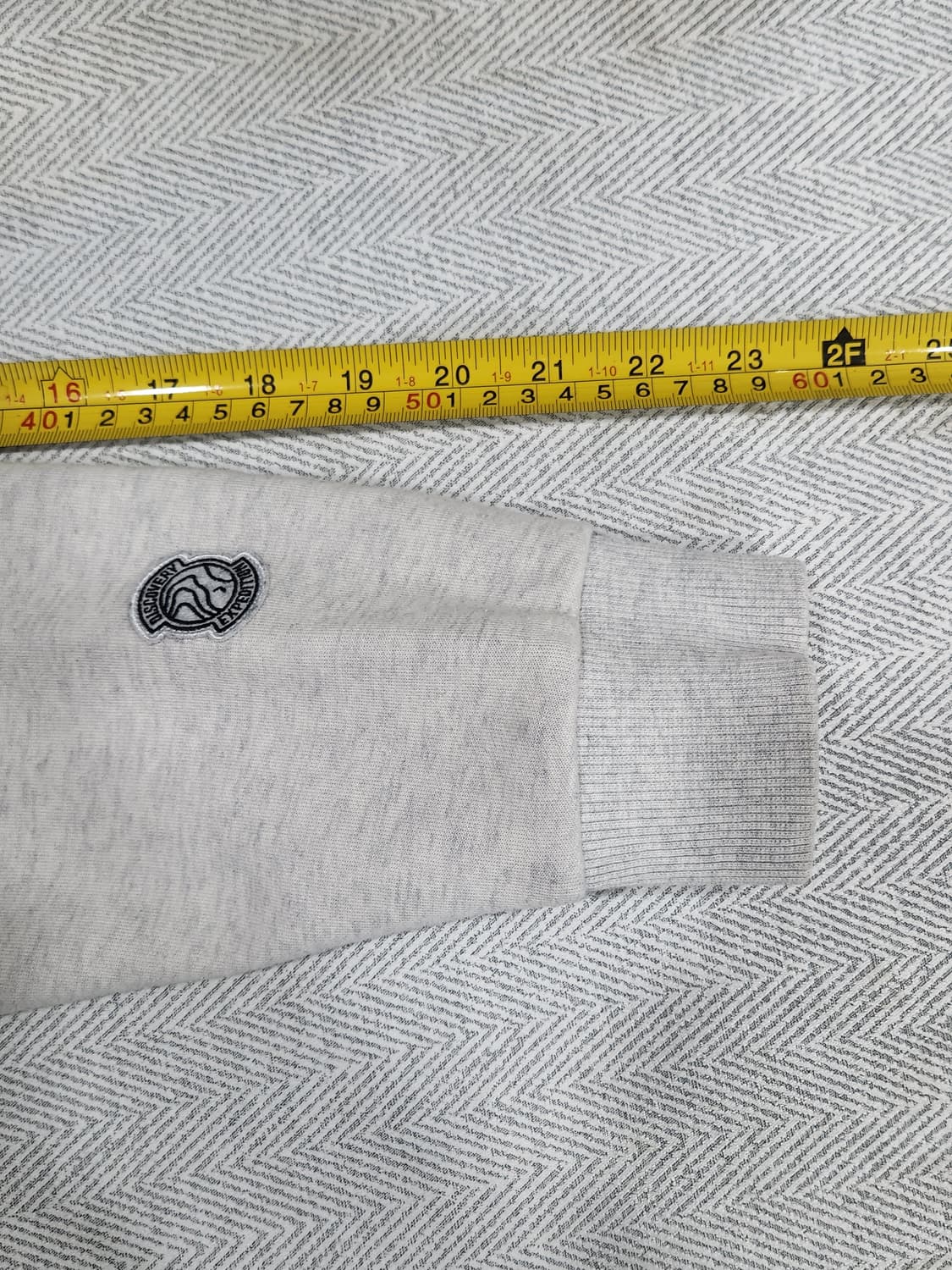 디스커버리 익스페디션 맨투맨 티셔츠 그레이 남성 95사이즈 상품이미지9