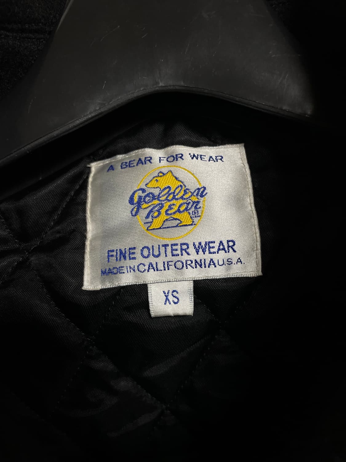 골든베어 바시티 스타디움 자켓 xs 상품이미지3