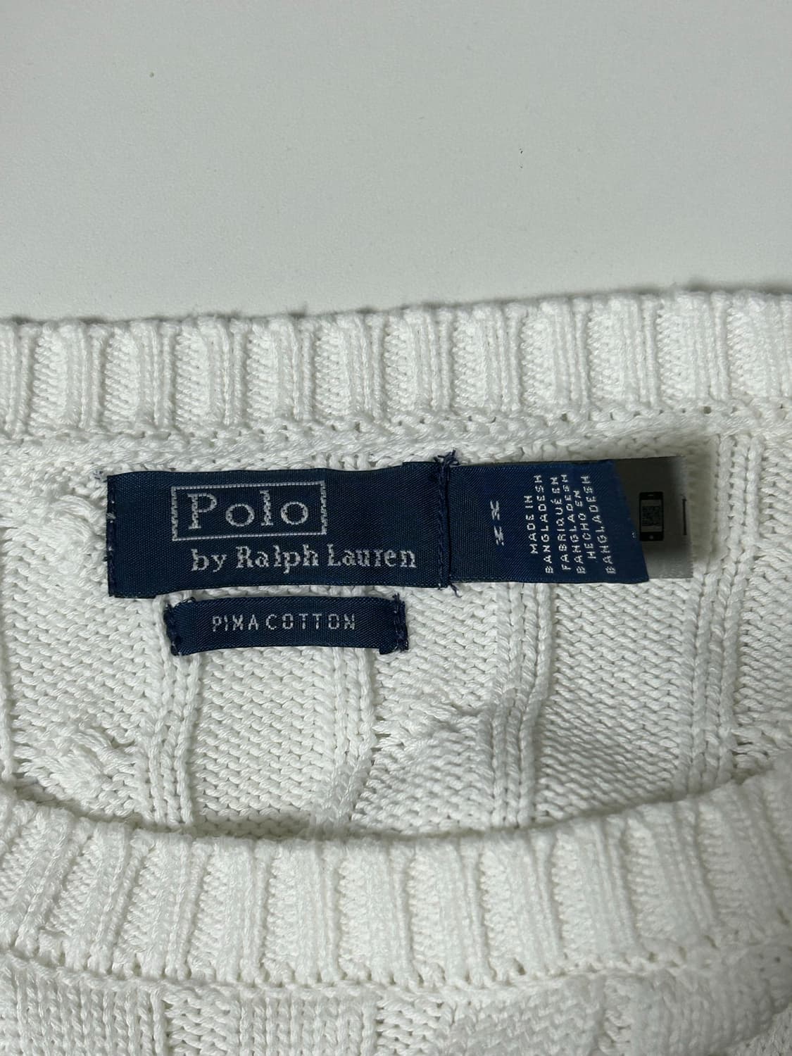 폴로 꽈배기 니트 상품이미지4