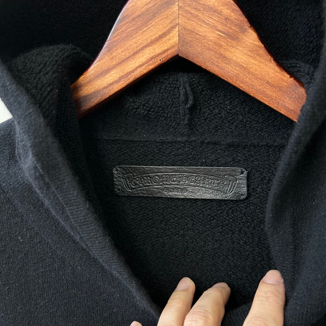 15715 - 크롬하츠 캐시미어 후드 집업 자켓 (캐시미어 100%) 상품이미지4