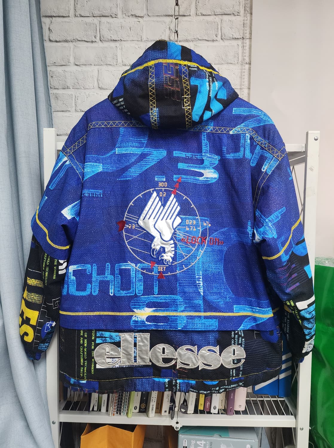 엘레쎄 LOCK ON 빈티지 스키복 스노우보드복 90 올드스쿨 스노보드복 상품이미지6