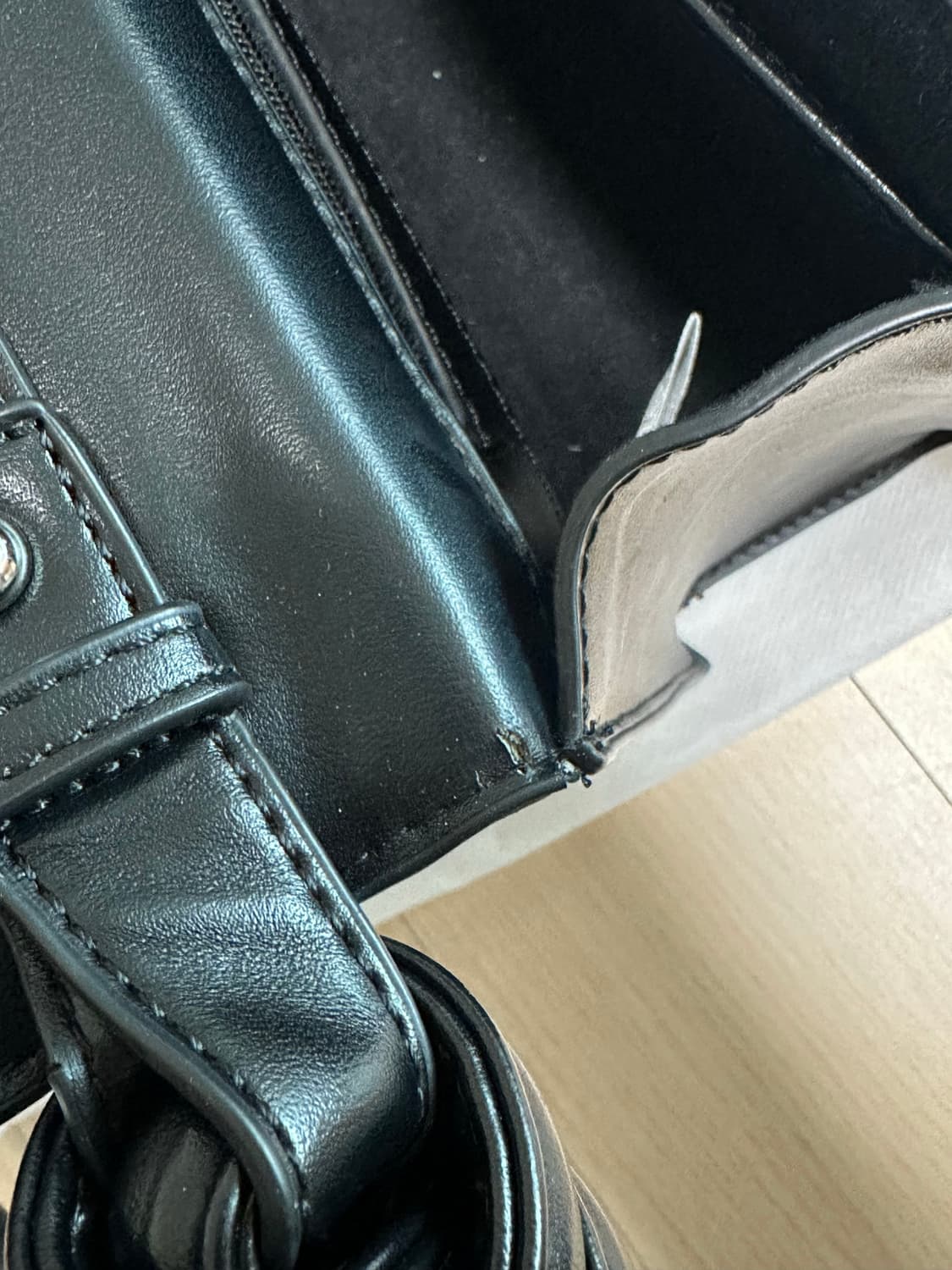 사비 브릭 로프백 블랙 가방 상품이미지6
