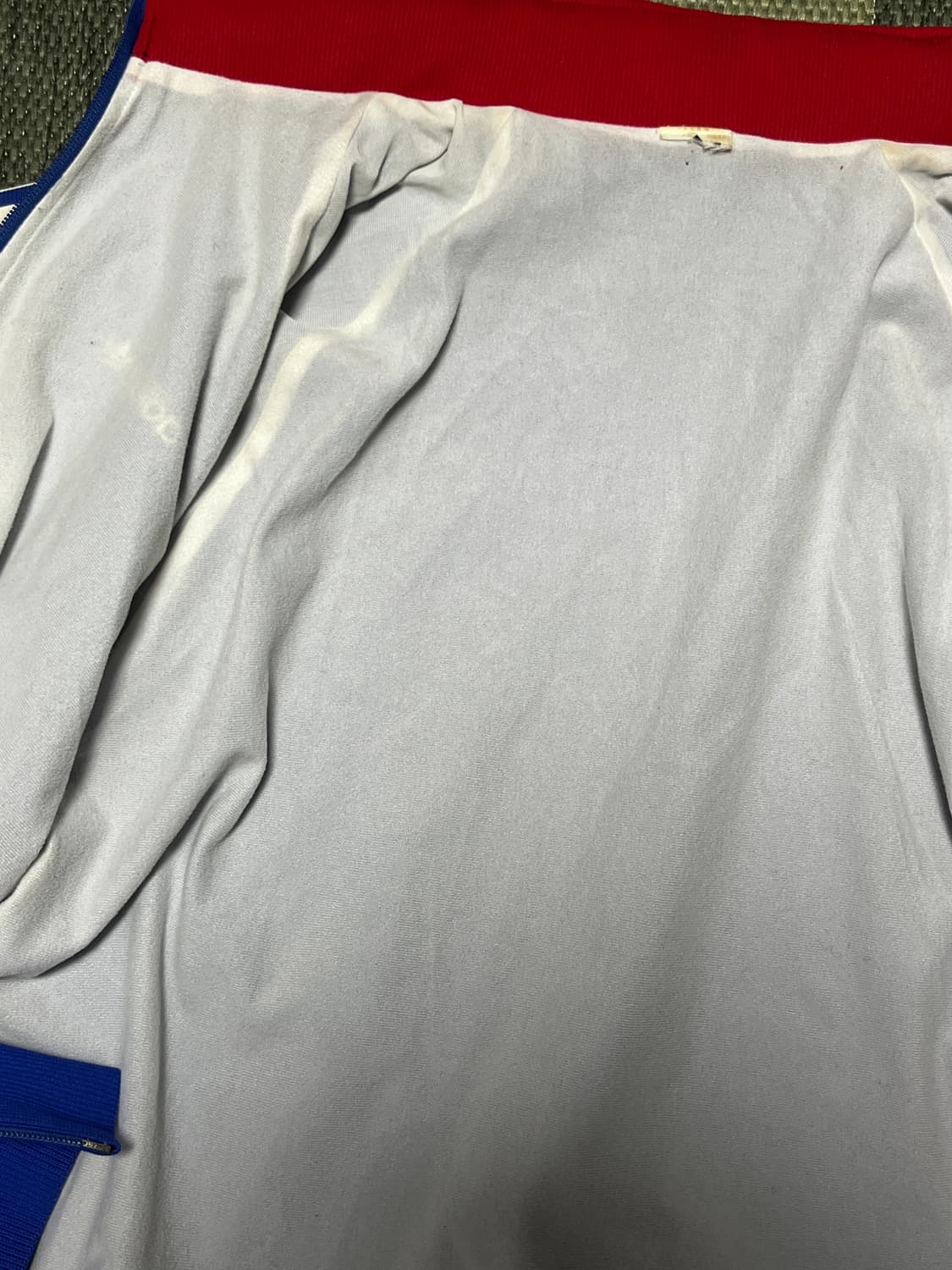 착샷 아디다스X데상트 바람막이 블루종 트랙자켓 110 상품이미지9