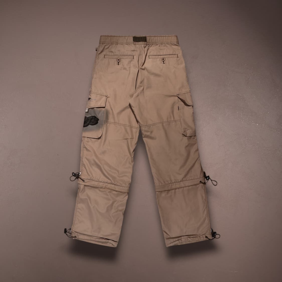 PJS' SURF 프린팅 나일론 카고팬츠 상품이미지6