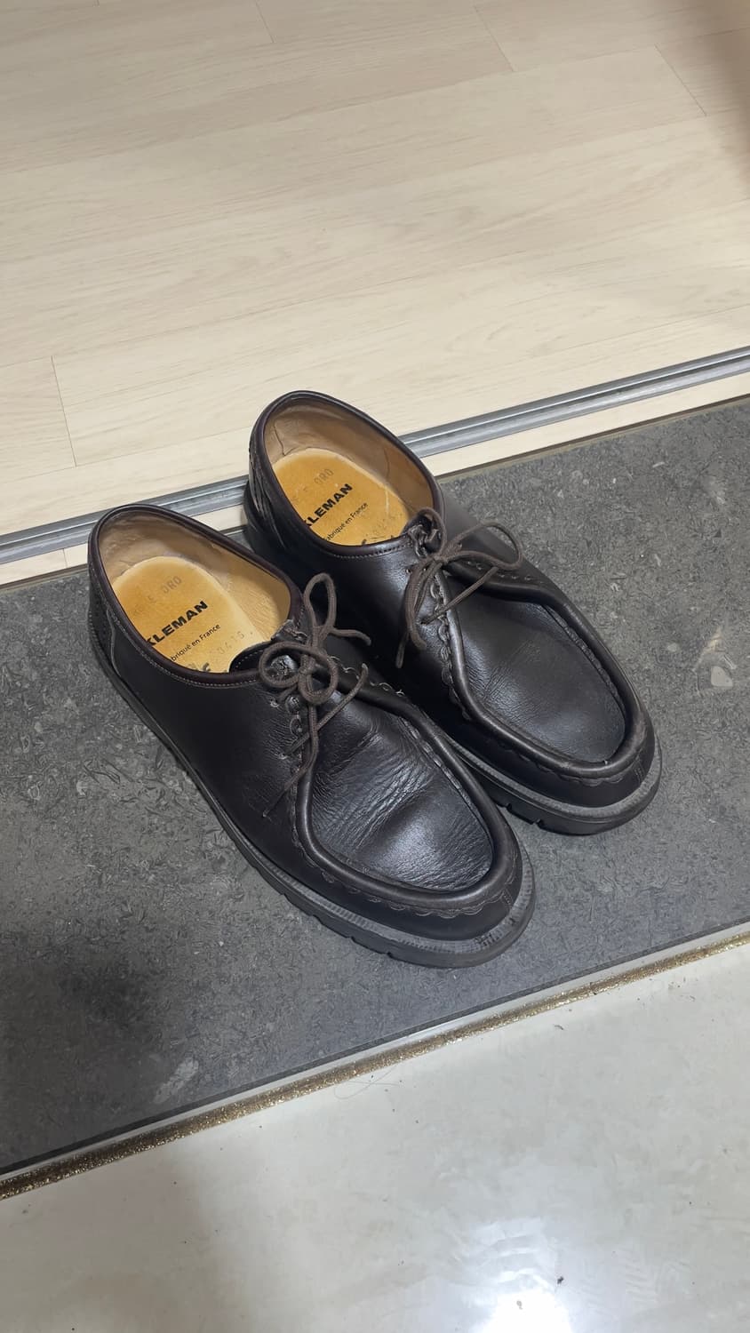 KLEMAN 클레망 파드레 금카엘 파라부트 브라운 티롤리안 슈즈 구두 상품이미지1