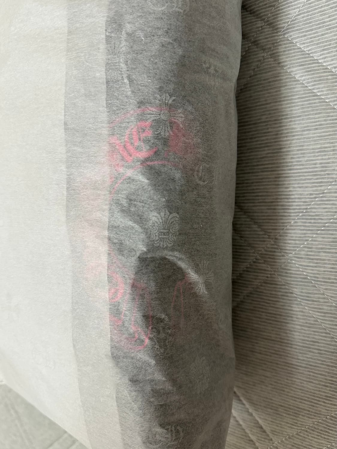 [XL] 크롬하츠 플로랄 블랙핑크 후드집업 새상품 상품이미지3