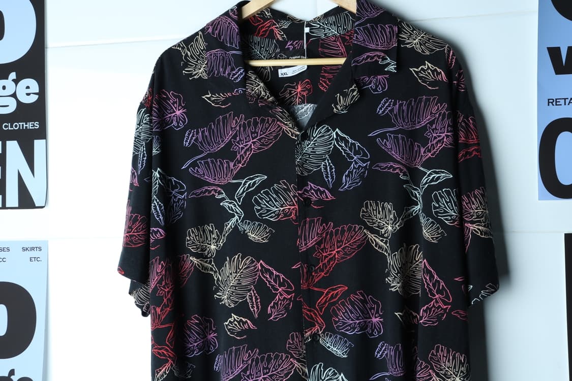 (2XL-3XL) 브랜드빈티지 반팔셔츠 남방 USA 하와이안-H33086 상품이미지3