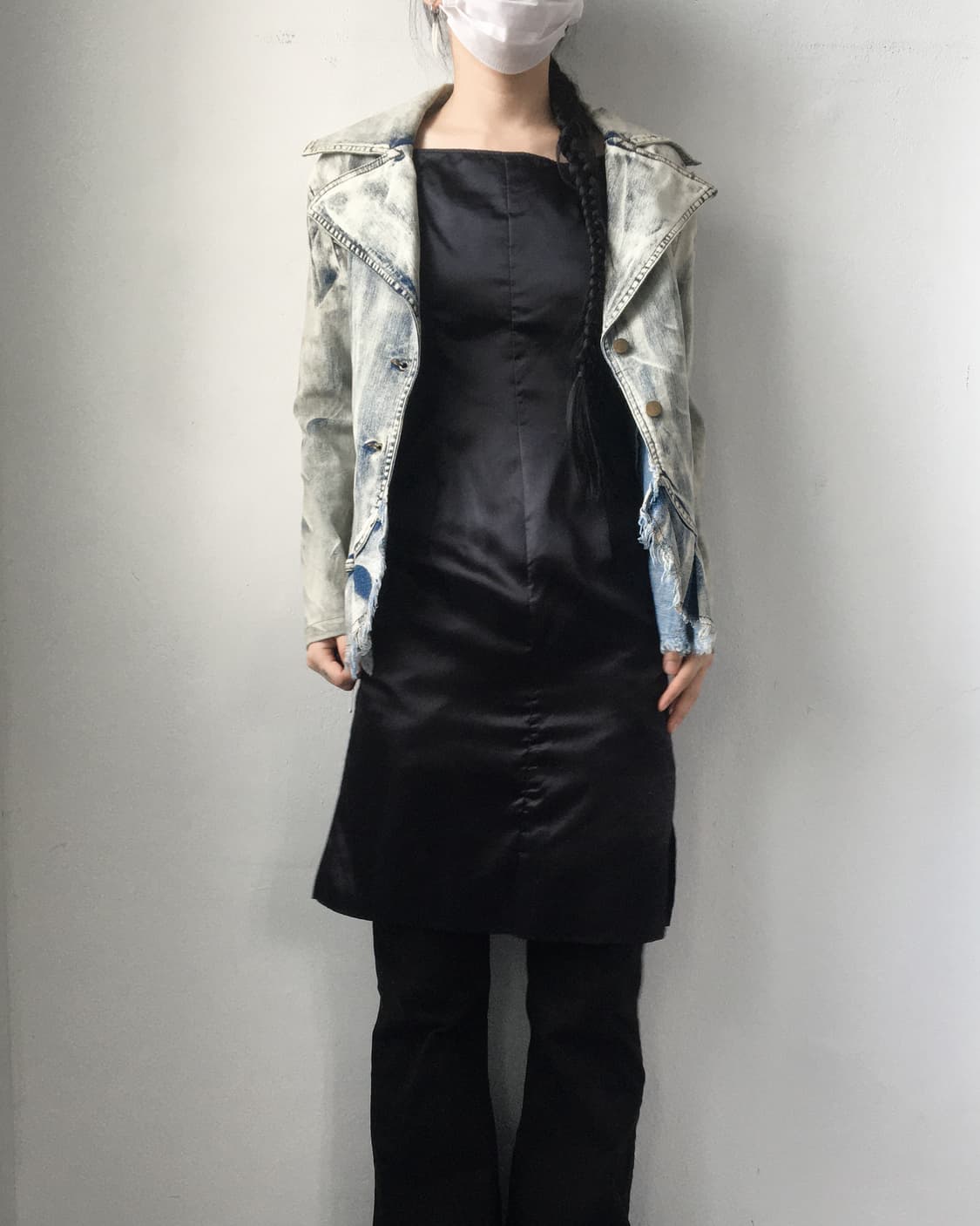 Satin sleeveless onepiece 상품이미지6