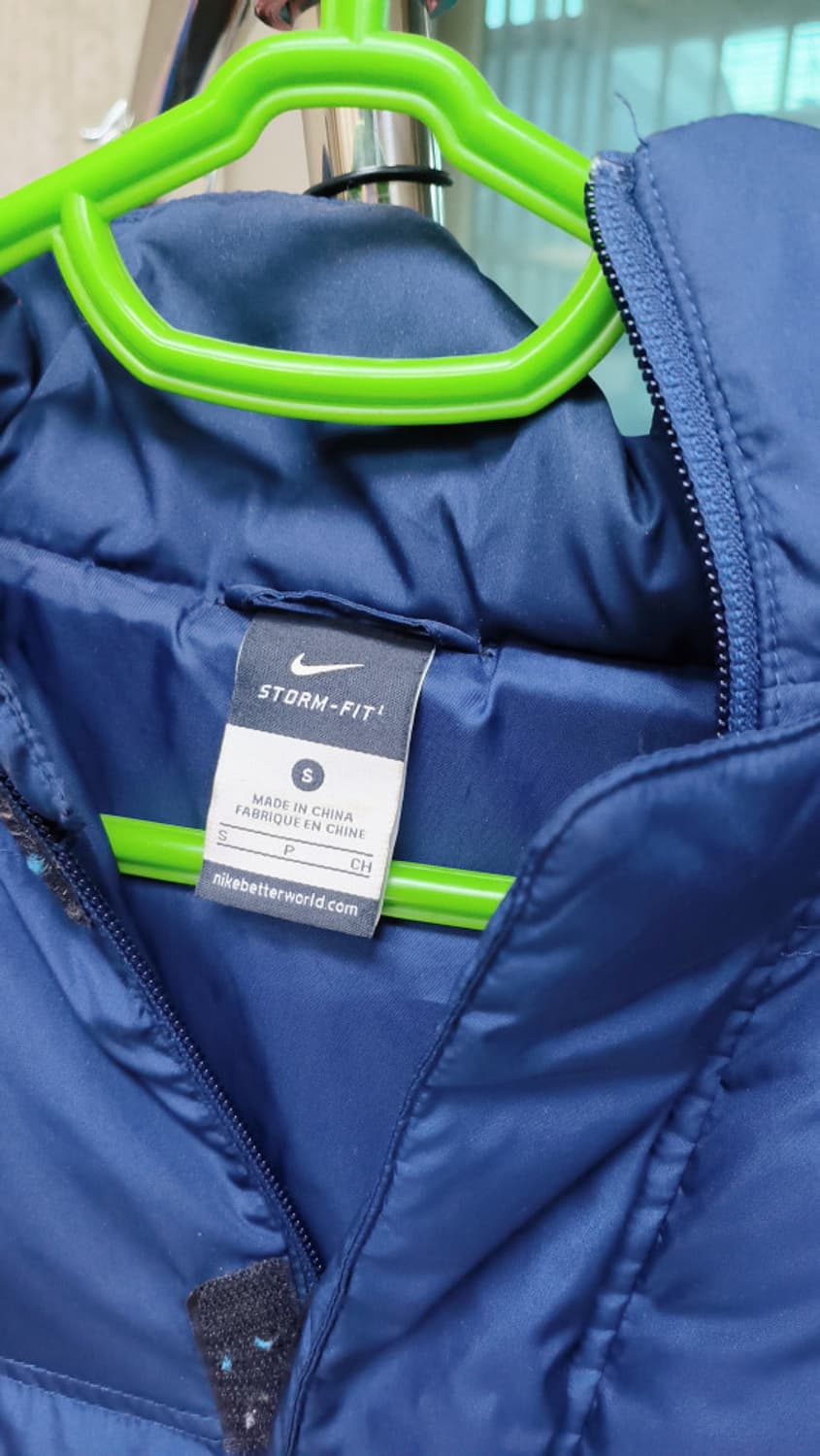 나이키 네이비 패딩 후드 점퍼 상품이미지3