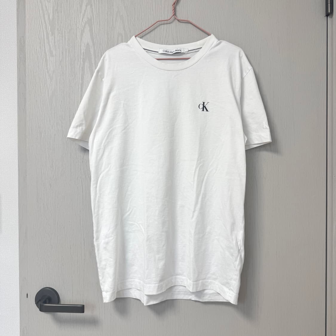 (L) 캘빈클라인 로고 반팔 상품이미지1