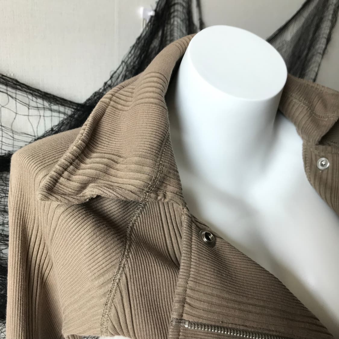 Y2k mood crop tight jacket   상품이미지3