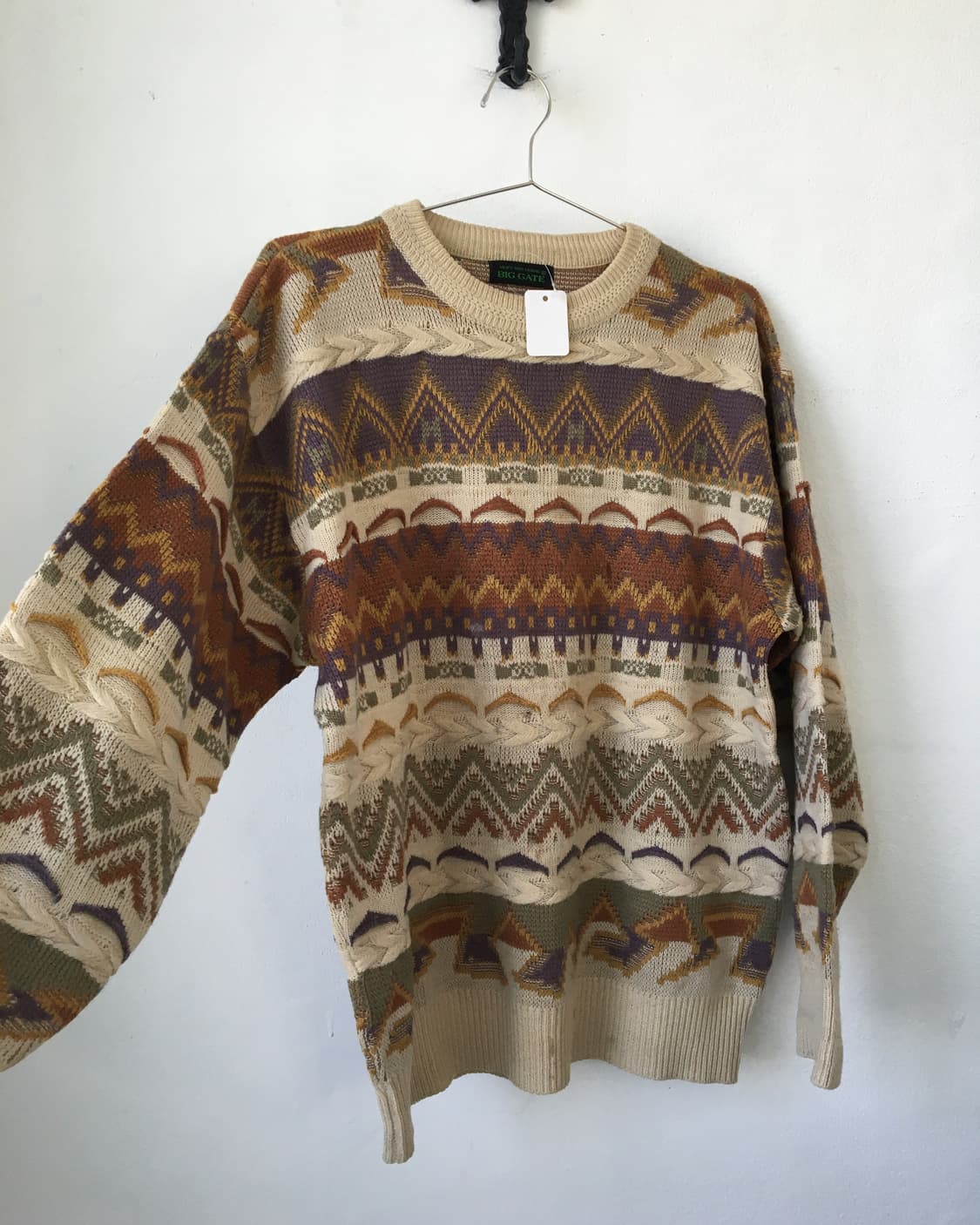 cable pattern knit 상품이미지3