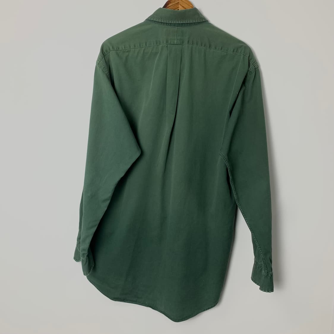 폴로 랄프로렌 딥그린 옥스포드 셔츠  상품이미지3