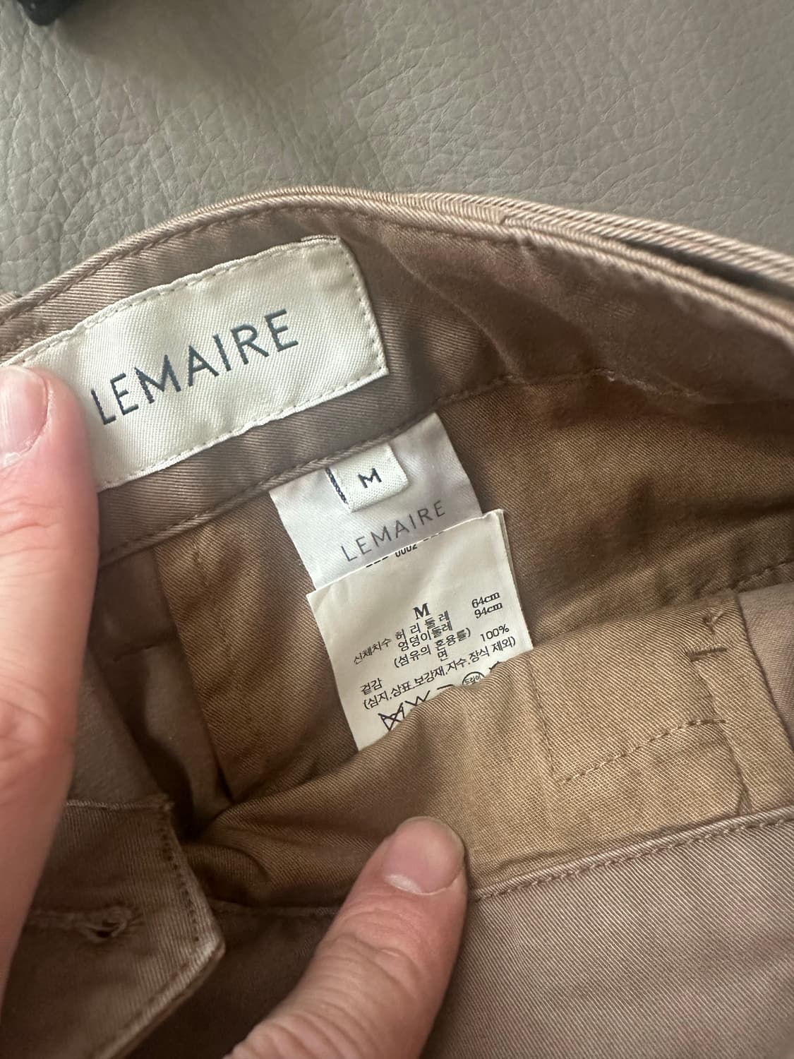 Lemaire belted pants 상품이미지4