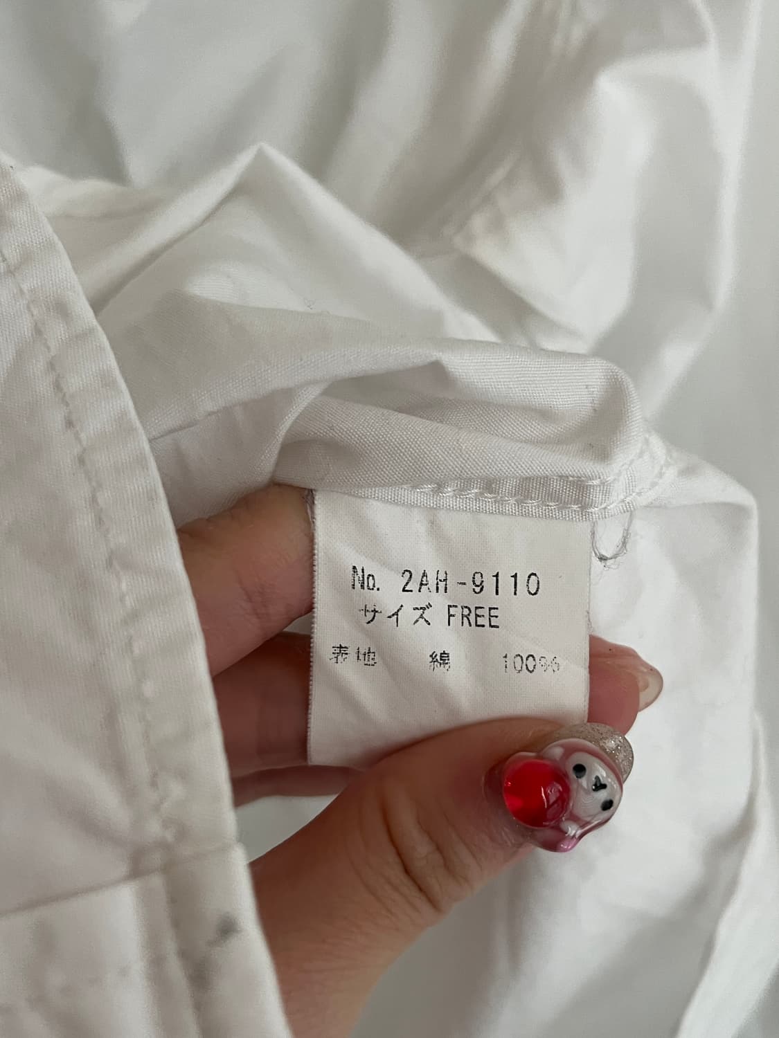 히스테릭 글래머 아카이브 레터링 크로스 패치워크 버튼다운 셔츠 상품이미지6