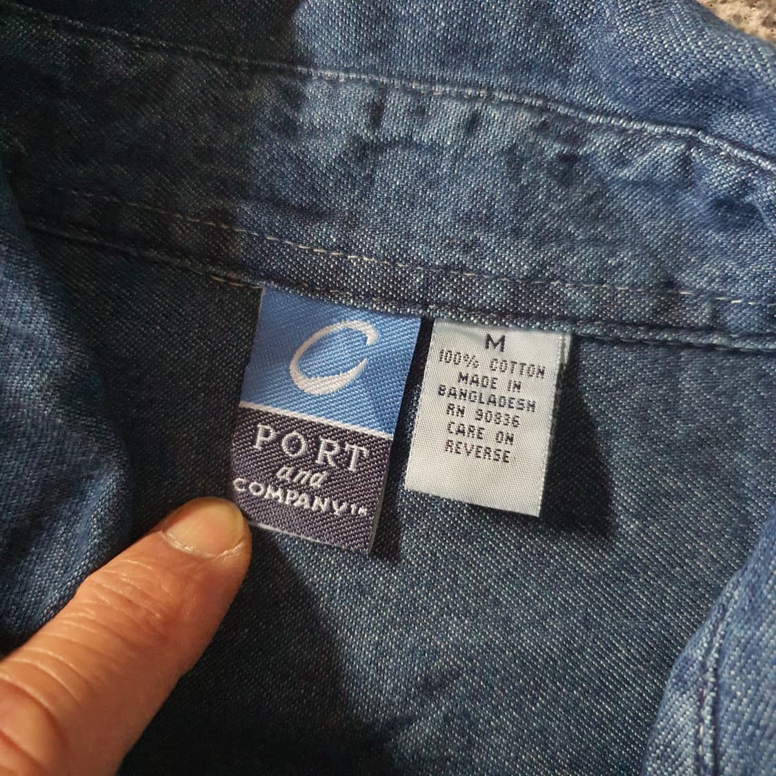 미국 수입 데님 셔츠 no.68 상품이미지4