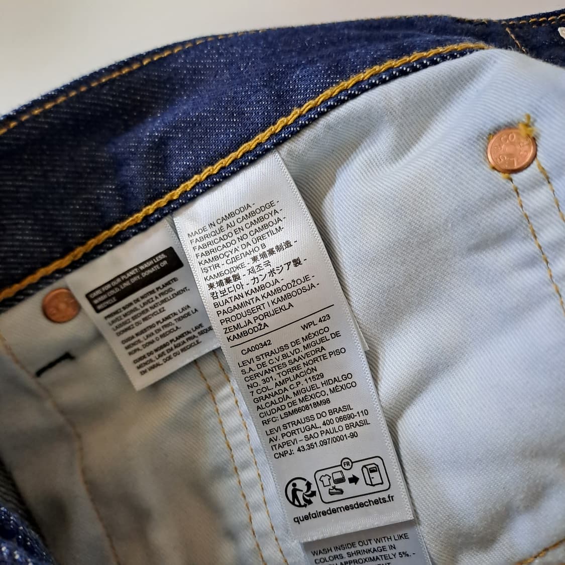 (택포) 리바이스 517 빅E 프리미엄 데님팬츠 34 B31 상품이미지9