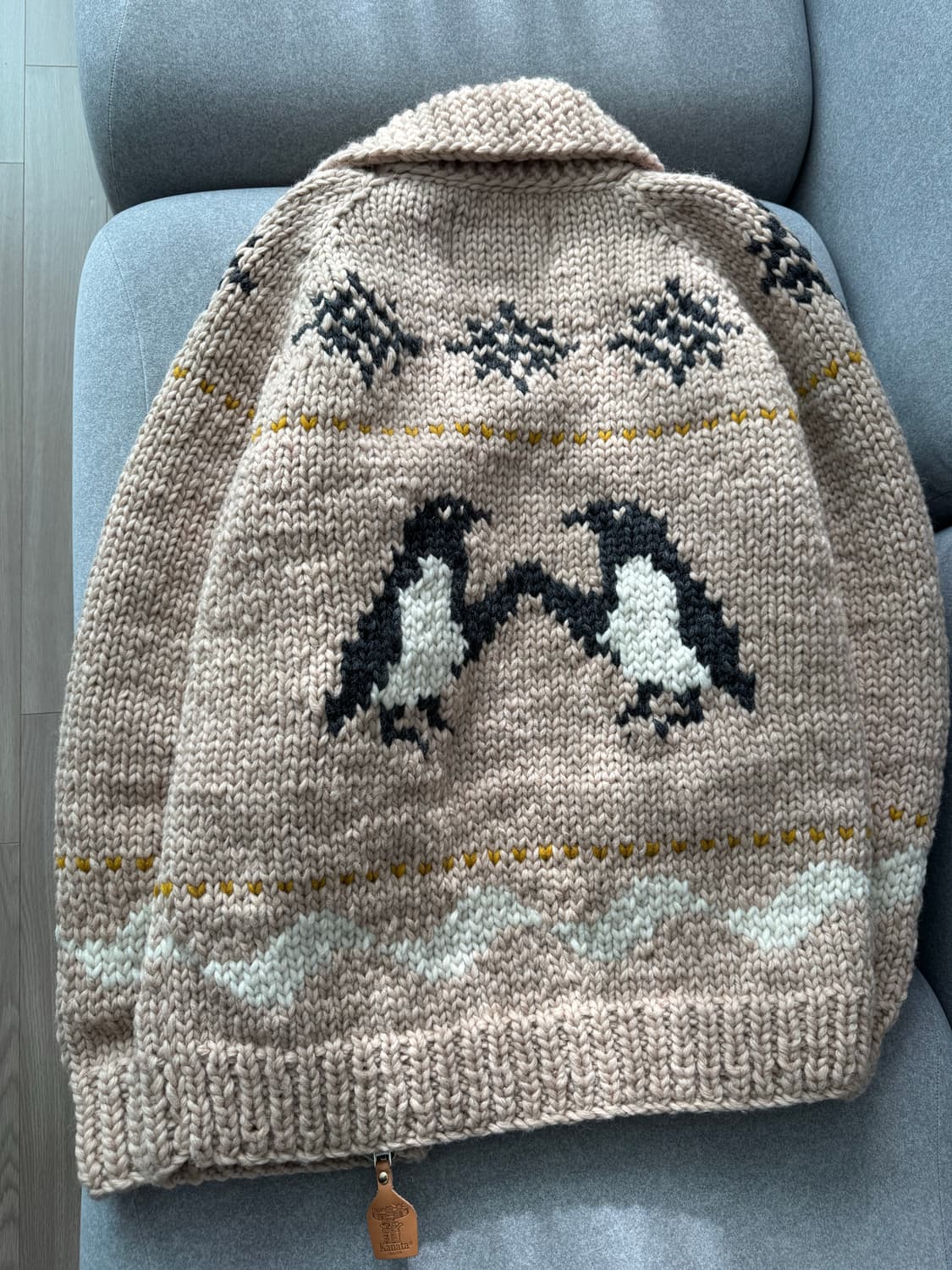 카나타 코위찬 펭귄 가디건 상품이미지4