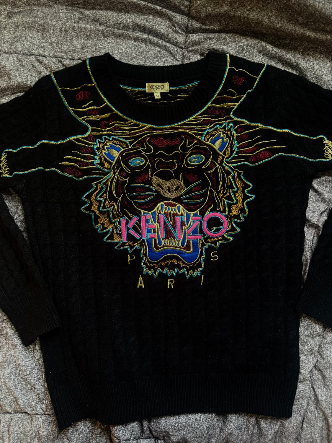 겐조 타이거 케이블 니트  상품이미지1