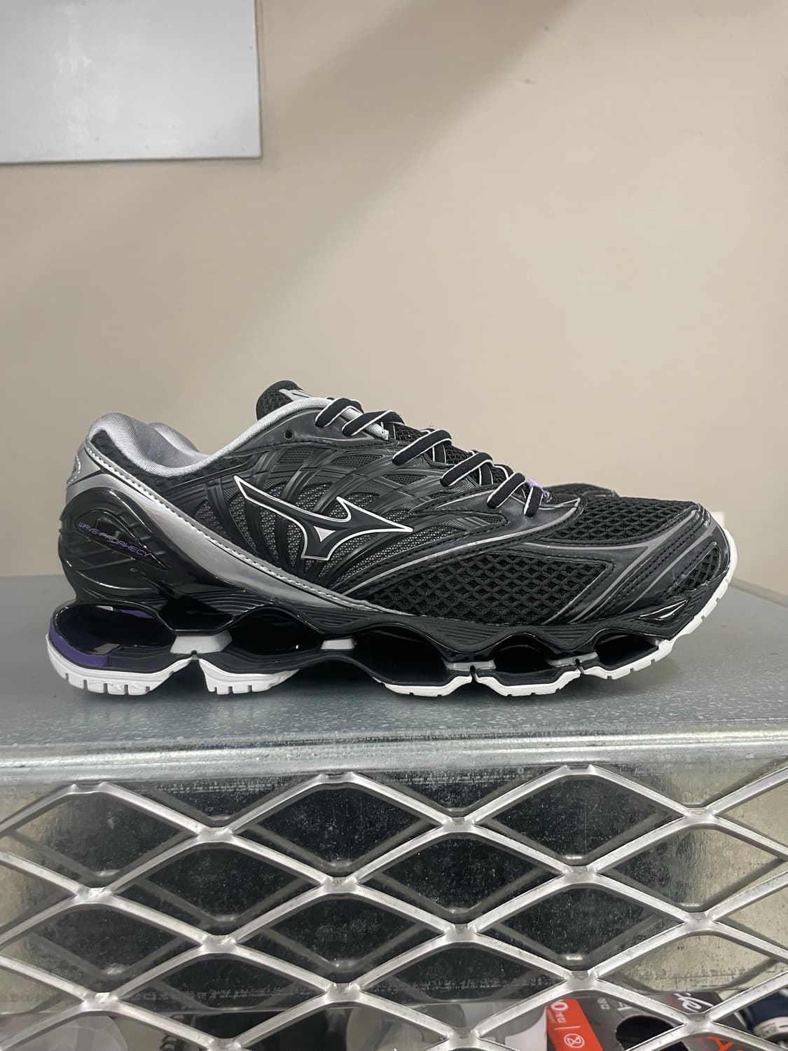 미즈노 웨이브 프로페시 LS 블랙 퍼플 헤이즈 270 상품이미지4