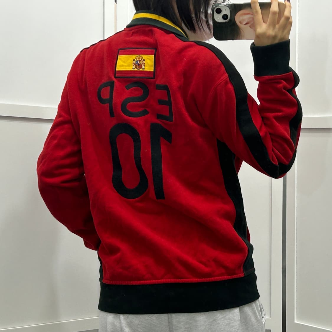 폴로 랄프로렌 레드 스페인 코튼 집업자켓 상품이미지3