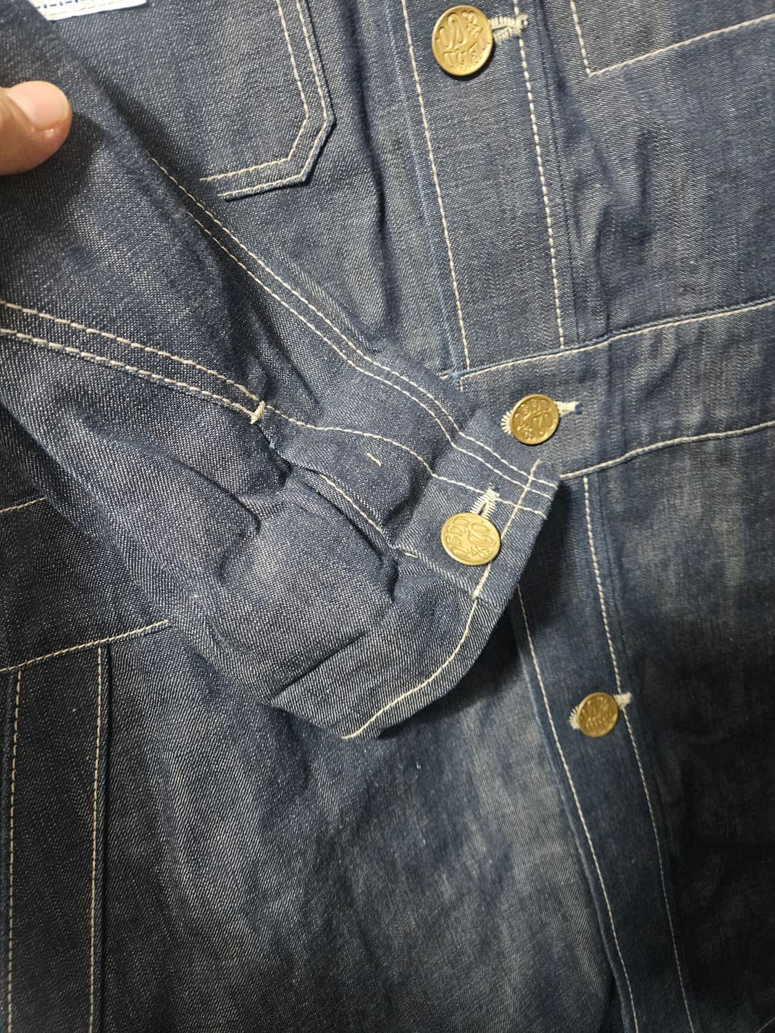 네이버후드 데님 워크 자켓 상품이미지6