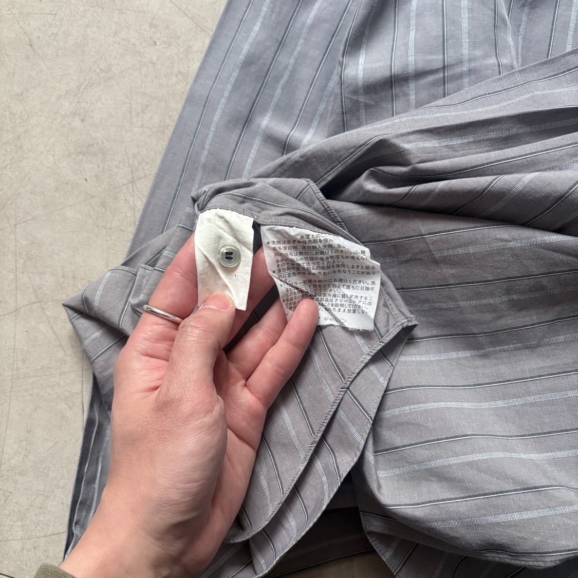 꼼데가르송 옴므 라인 셔츠 상품이미지8