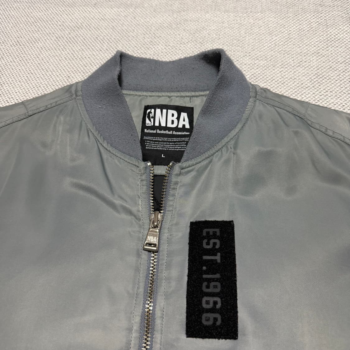 NBA 시카고 불스 빅로고 바시티 자켓 상품이미지2