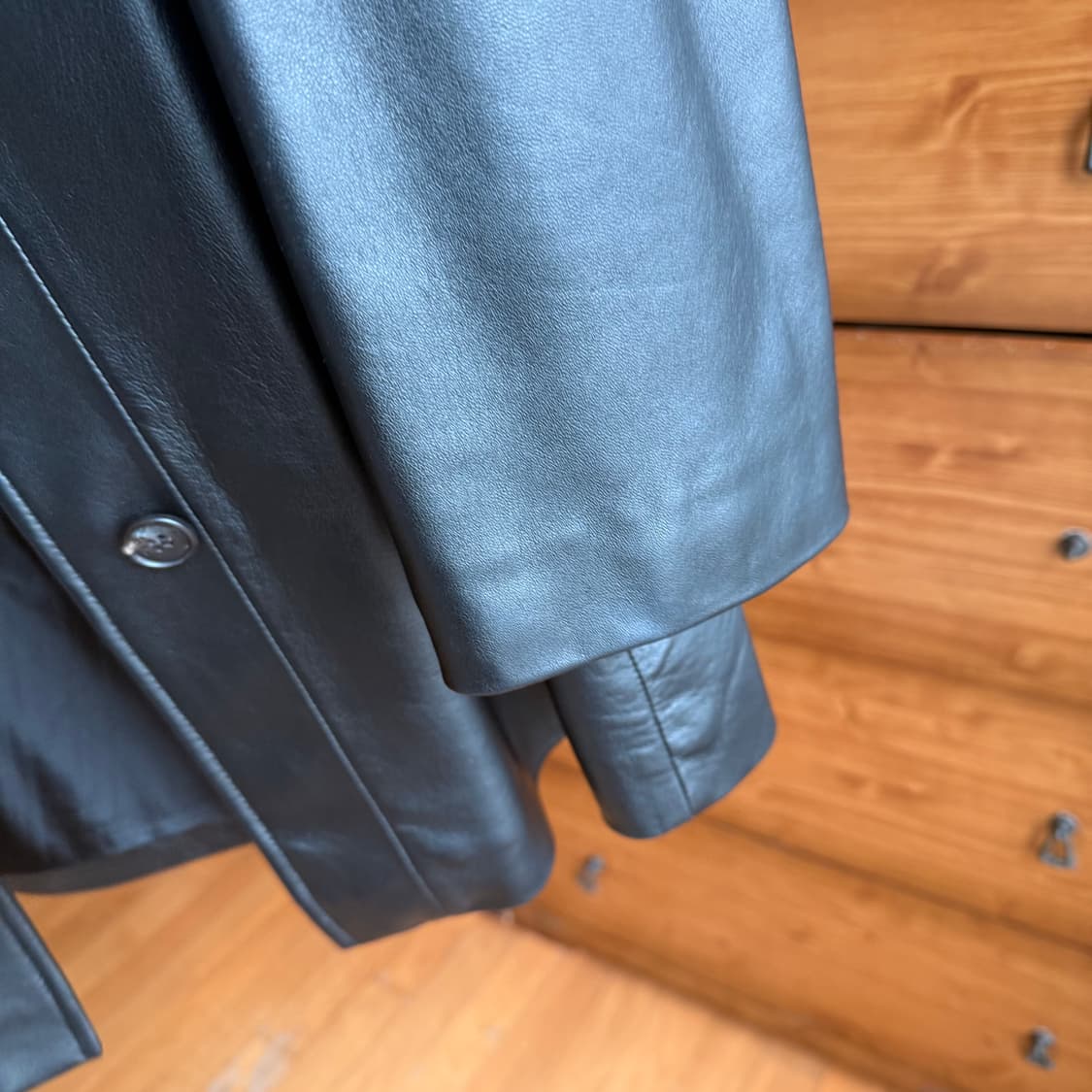 Lfm leather half coat 레더 하프 코트 상품이미지6