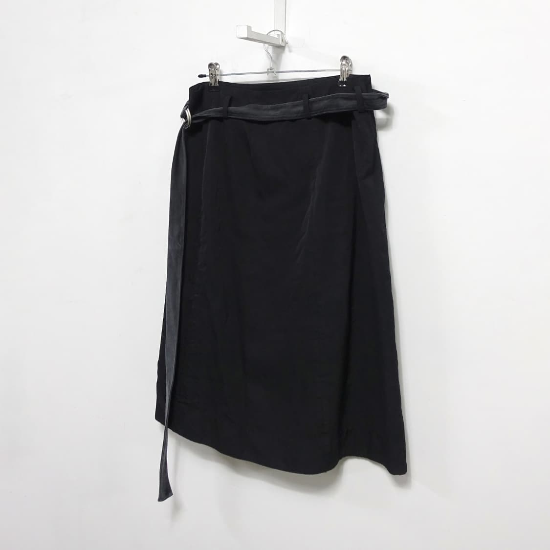 [S] HELMUTLANG 헬무트랭 아카이브 스트랩 랩스커트  상품이미지5