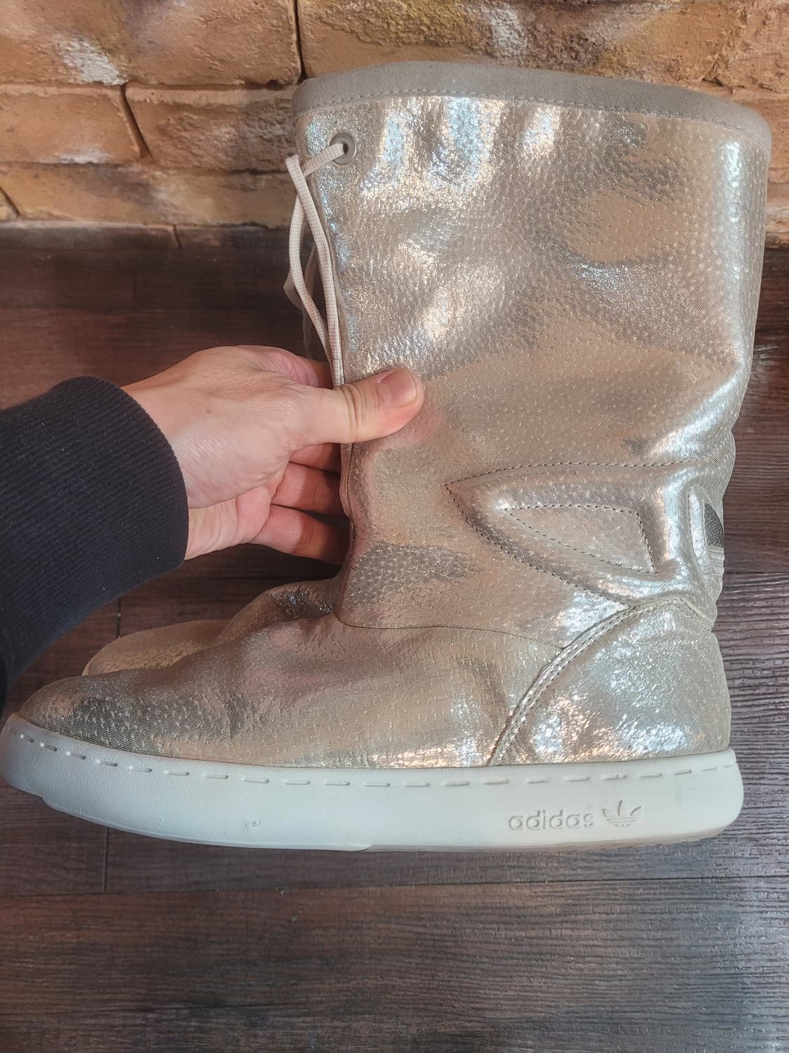 아디다스 실버 부츠 240mm 상품이미지3