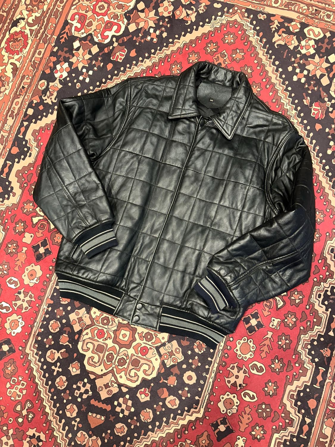 ( XL ) 가죽자켓 아메카지 양가죽자켓 레더자켓 항공점퍼 가죽코트 상품이미지5