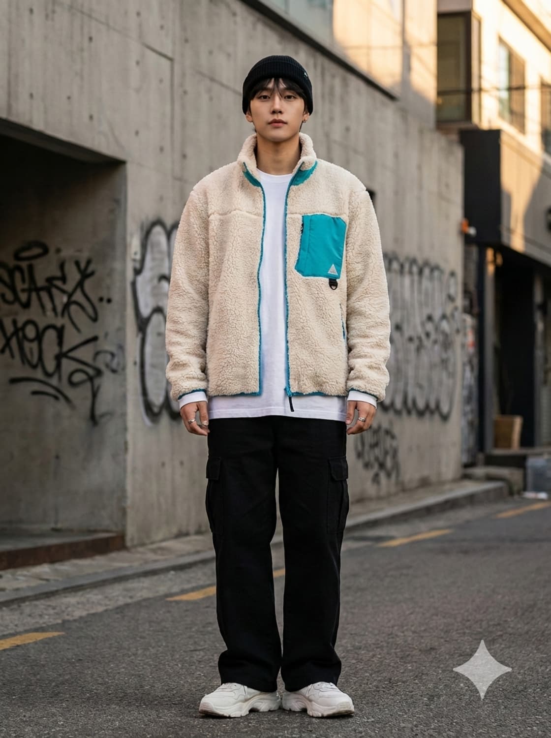 NEPA 네파 C-TR 3.0 배색 플리스 자켓 상품이미지1