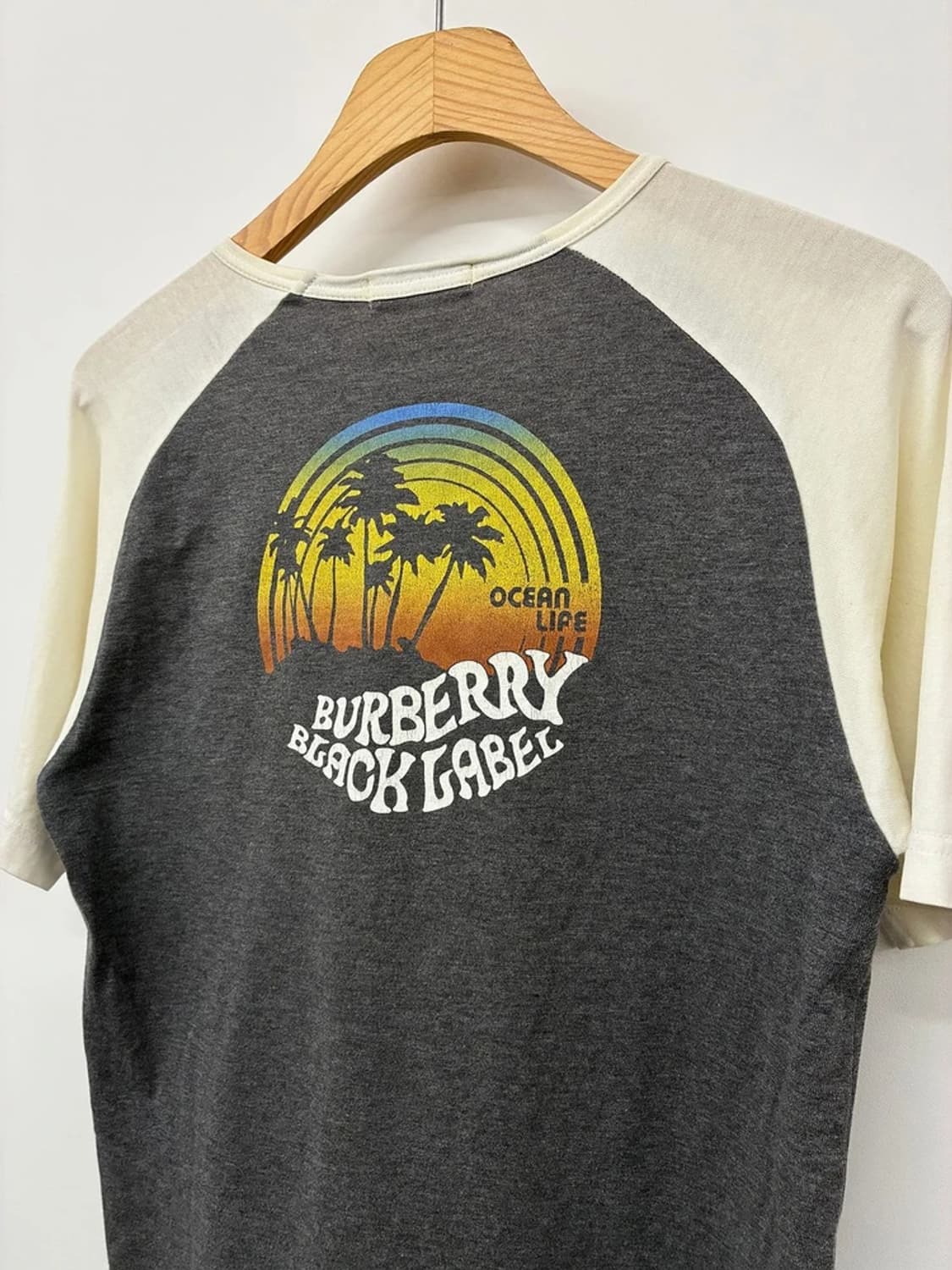 버버리 00's 블랙라벨 오션 라이프 반팔 티셔츠 PN9769 상품이미지2