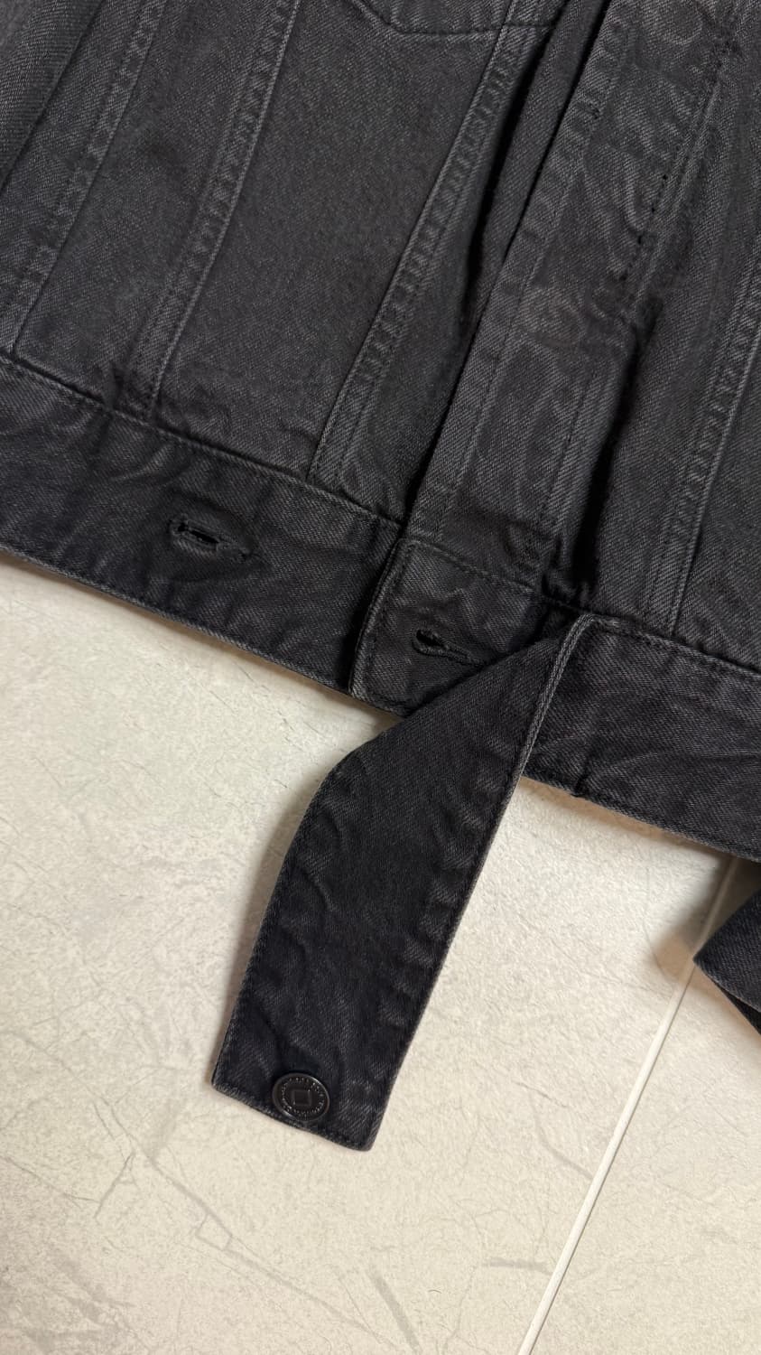 우영미 / 흑청크롭트러커 / 50 상품이미지2