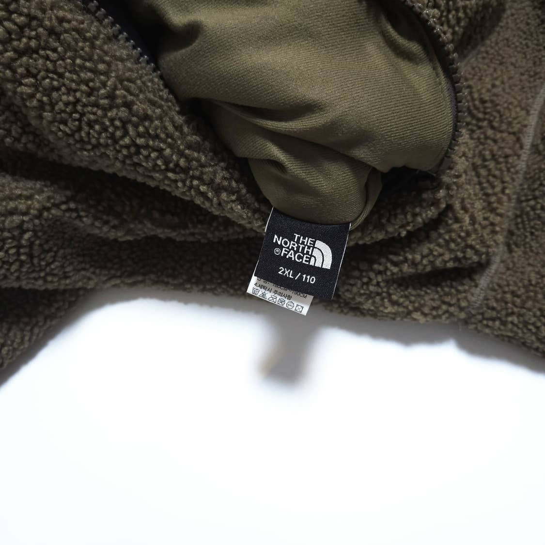 노스페이스 딕스 리버시블 플리스 집업 자켓 카키 상품이미지9