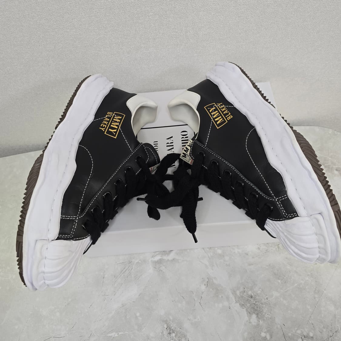 메종 미하라야스히로 블레이키 레더 스니커즈 신발 43사이즈 판매 상품이미지4