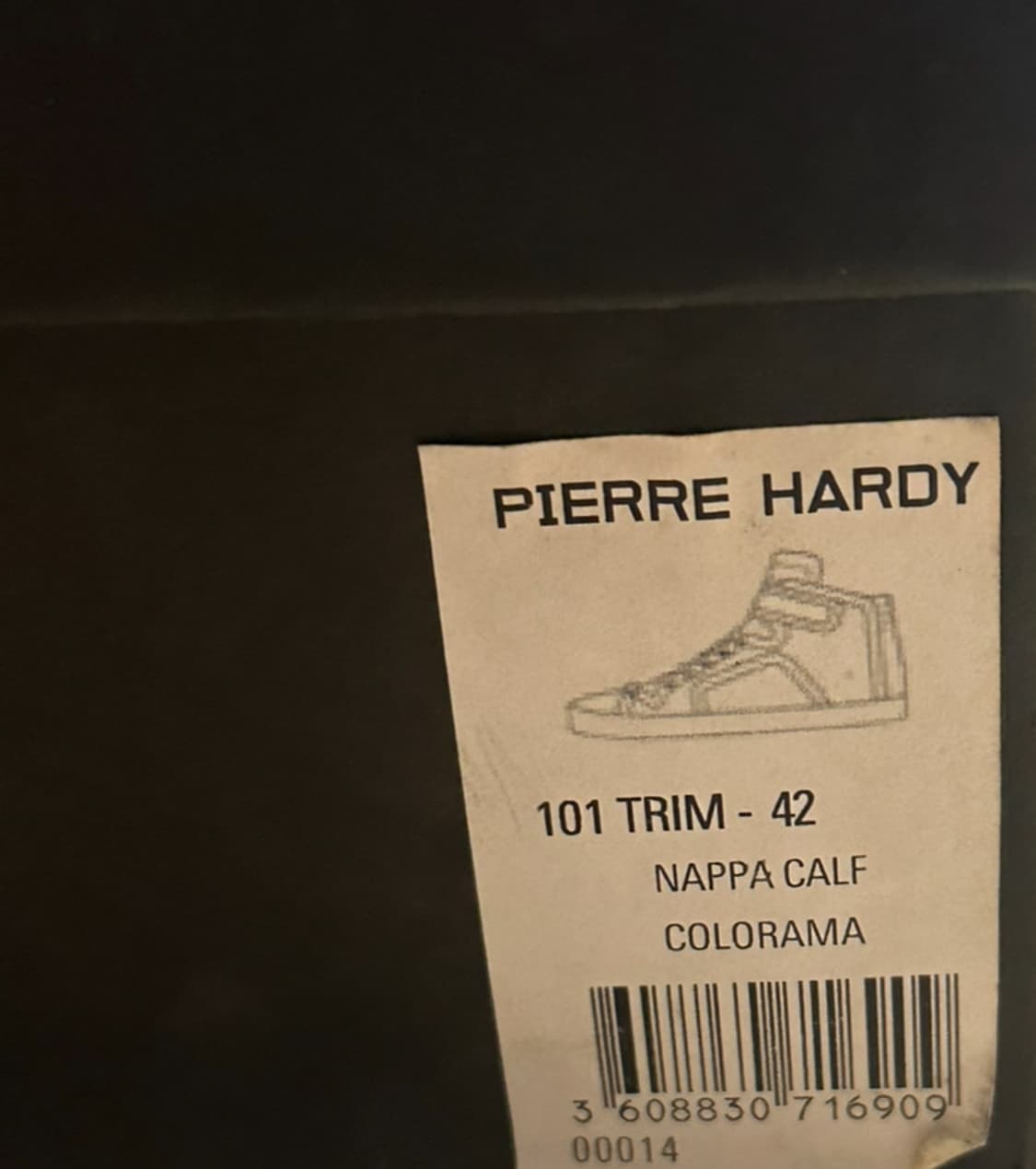 피에르하디 콜로라마 1 한정판 스니커즈 상품이미지8