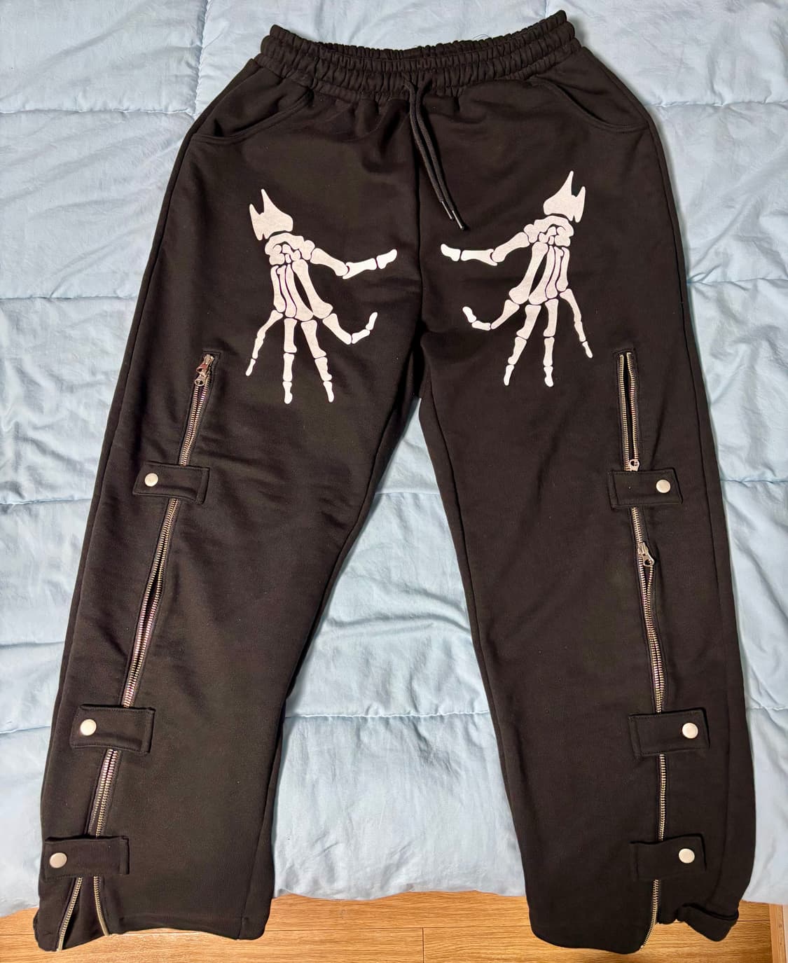 OS) 컷더트래쉬 스웻팬츠 블랙 상품이미지3