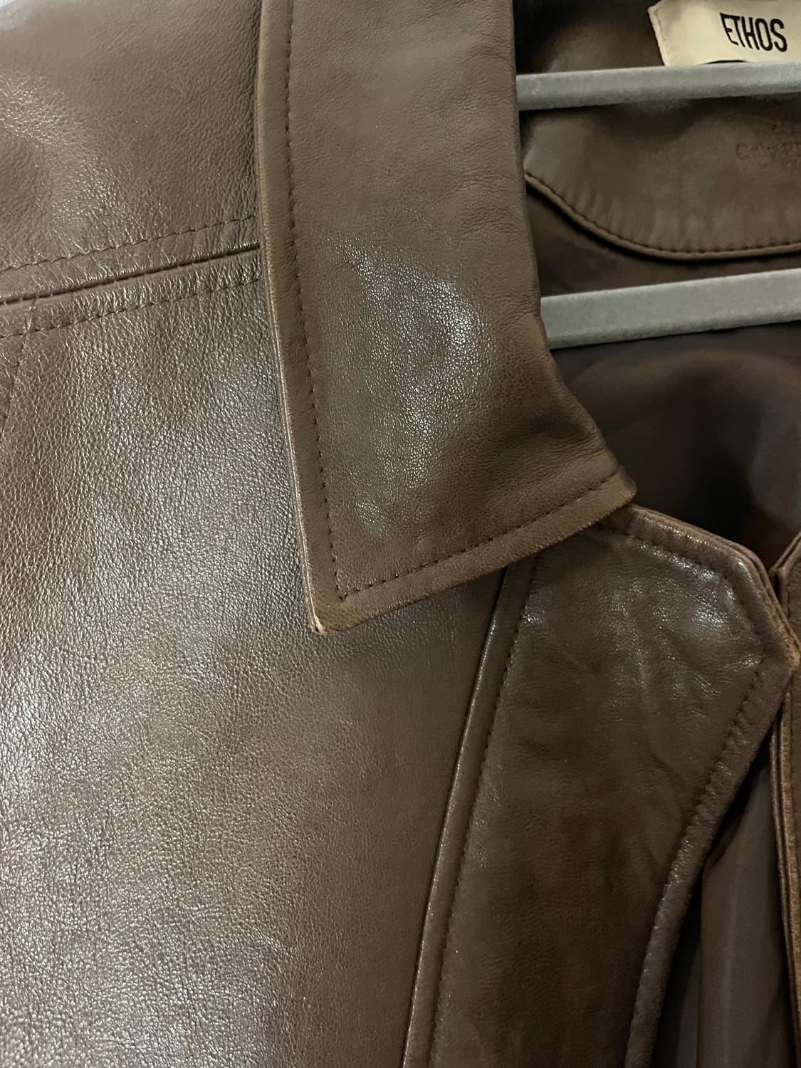 에토스 콜자켓 브라운 상품이미지4