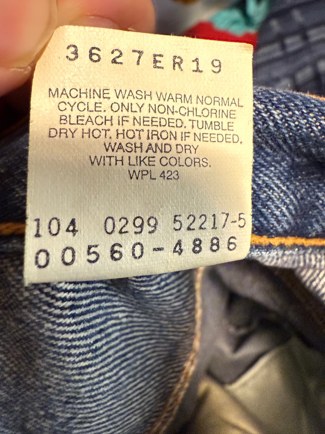 리바이스 560 루즈 테이퍼드 34/32 상품이미지7