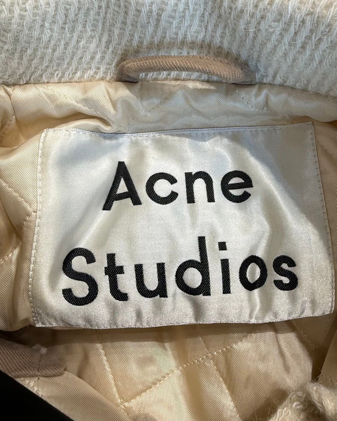 아크네 스튜디오 아이보리 트윌 오버 자켓  상품이미지8