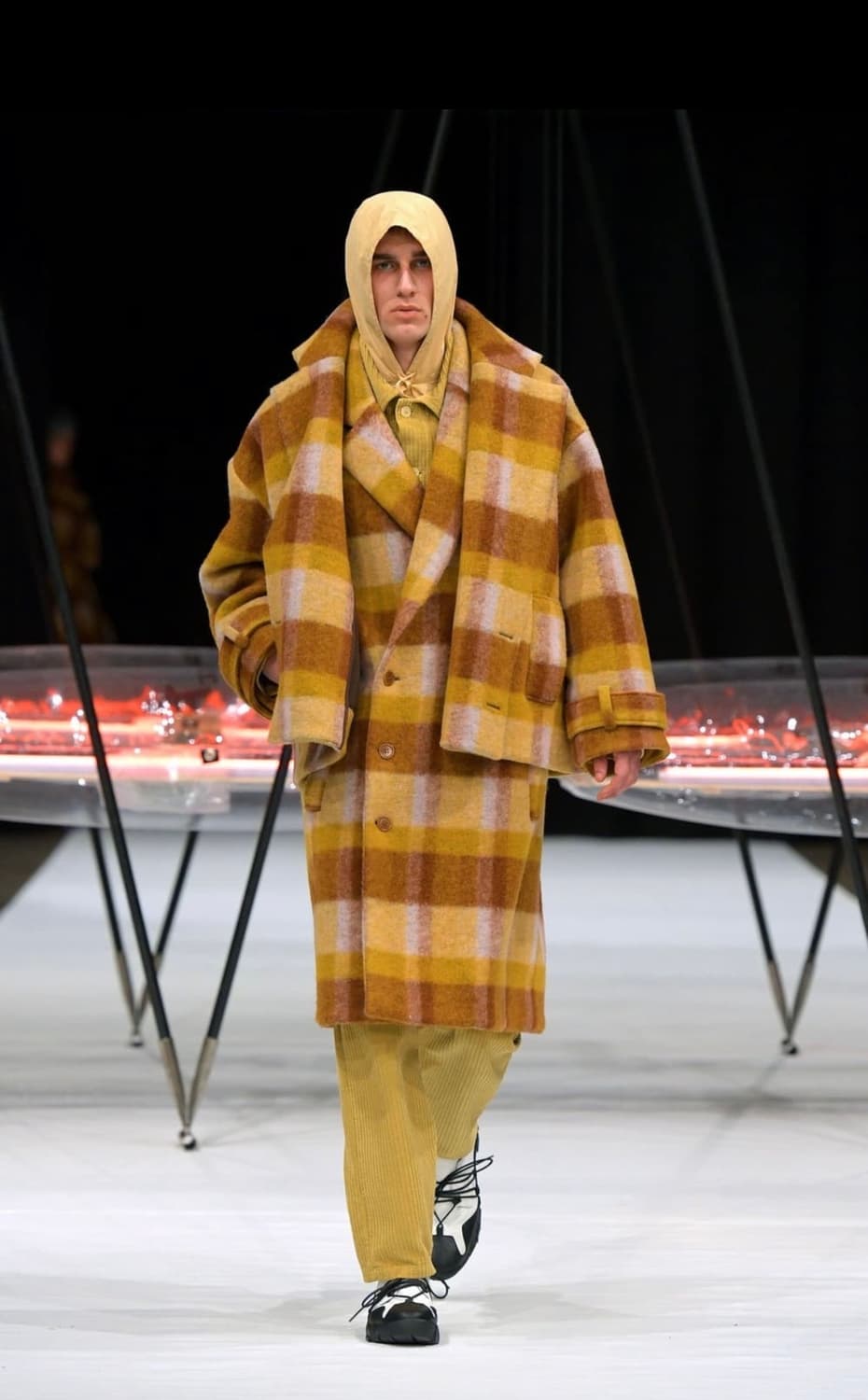 런웨이 쇼피스 소장품(택, 여분단추 풀구성) 헨릭 빕스코브 버진울 자켓 상품이미지1