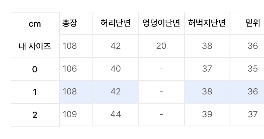 노운 와이드 데님 상품이미지2