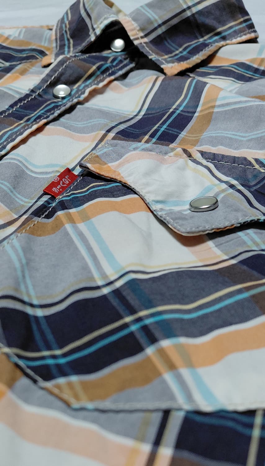 [M] 리바이스 Red Tab 빈티지 웨스턴 체크 셔츠 (08년식) 상품이미지8